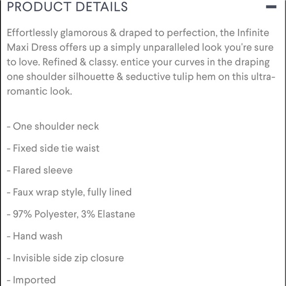 Infinite White Maxi - Picture 8 of 8